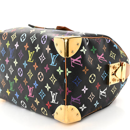 Louis Vuitton Monogram Multicolor Speedy 30 Black 9 of 10