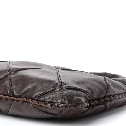 Bottega Veneta Nappa Quilted Medium Veneta Hobo Ebano 7 of 14