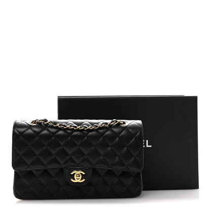 Chanel Caviar Quilted Medium Double Flap Black 11 of 11