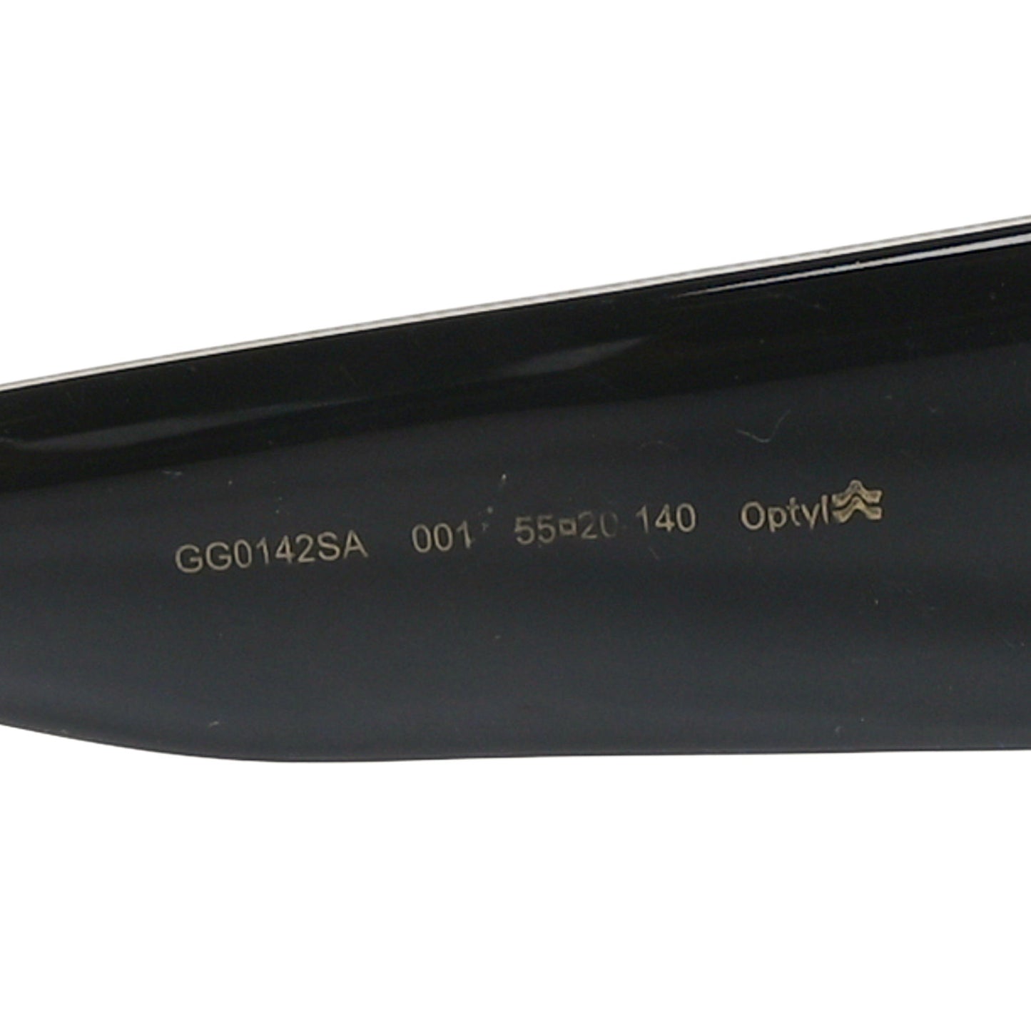 Acetate Square Frame Sunglasses GG0142SA Black