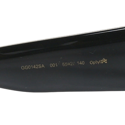 Gucci Acetate Square Frame Sunglasses GG0142SA Black 6 of 7