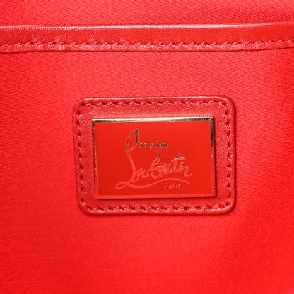 Christian Louboutin Calfskin Studded Loubiposh Clutch Black 6 of 9