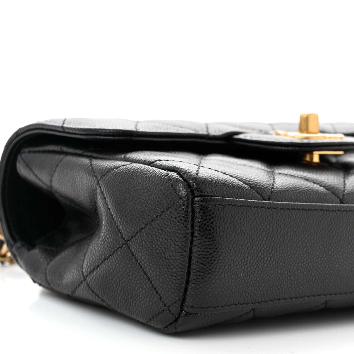 Chanel Caviar Quilted Mini Flap Black 9 of 11