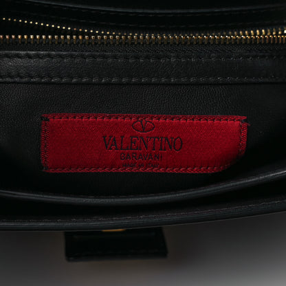 Valentino Garavani Vitello B-Rockstud Flap Black 5 of 9