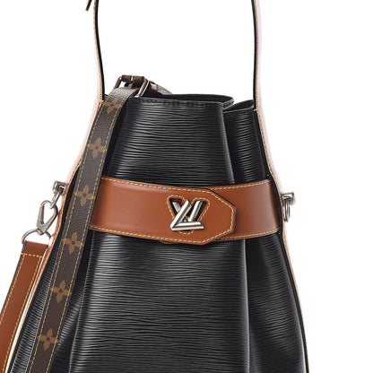 Louis Vuitton Epi Twist Bucket Black 7 of 11
