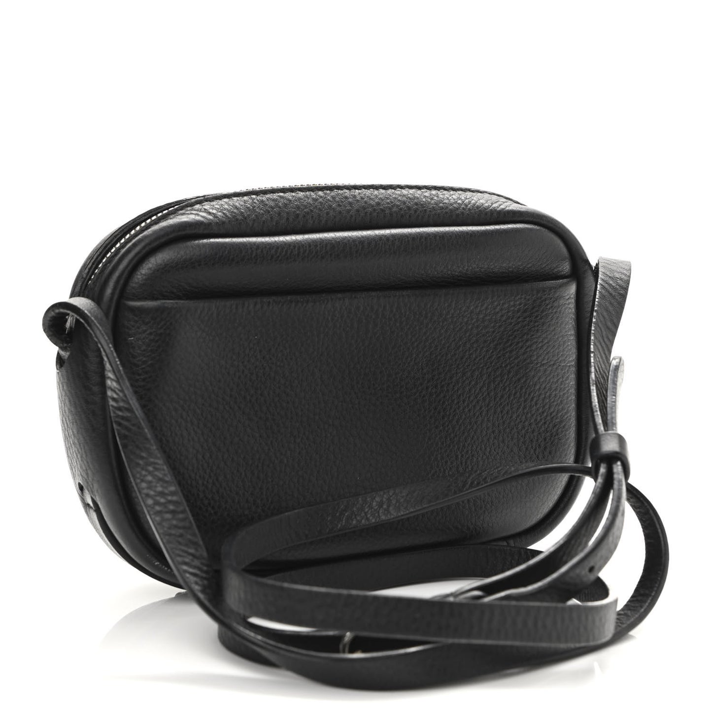 Calfskin Logo XS Everyday Camera Bag Black