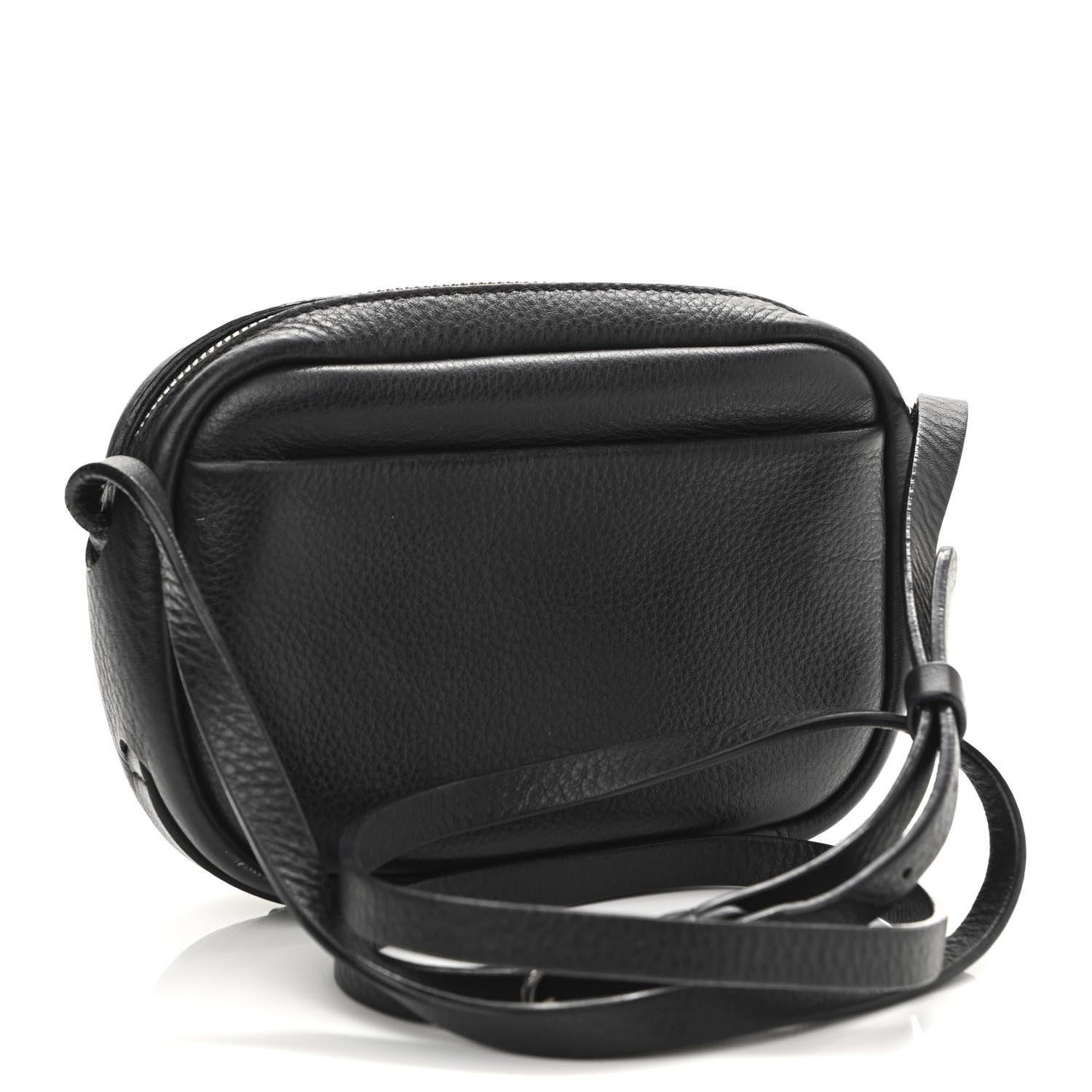Balenciaga Calfskin Logo XS Everyday Camera Bag Black 3 of 12