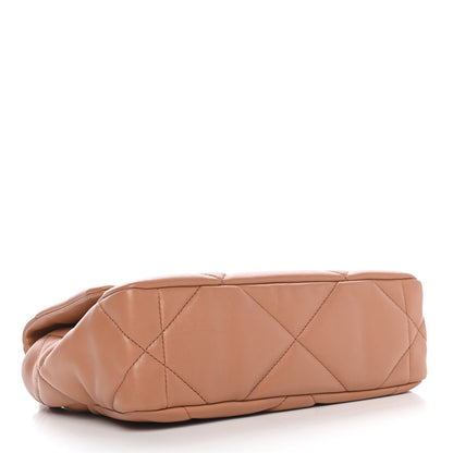 Chanel Lambskin Quilted Medium Chanel 19 Flap Brown 4 of 9