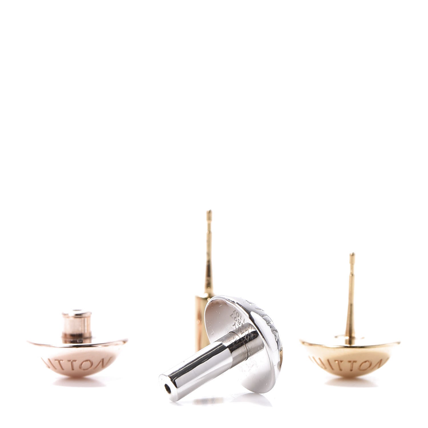 Louis Vuitton Studdy Stud Earrings Set 3 of 8