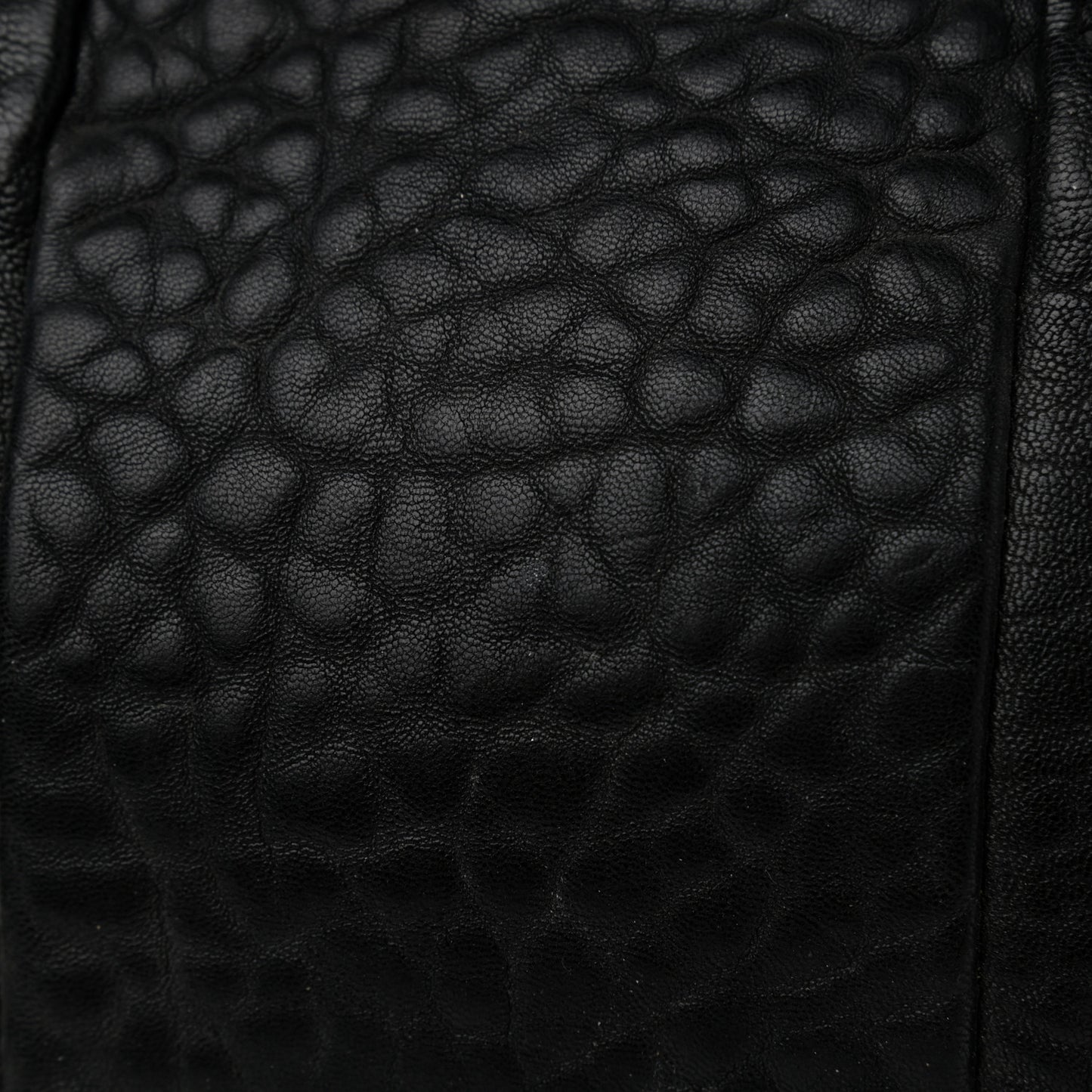 Pebbled Lambskin Rockie Black Rose Gold Hardware