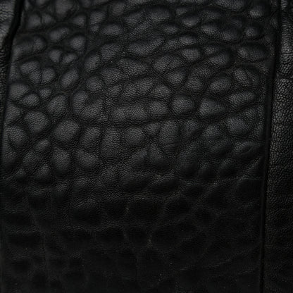 Alexander Wang Pebbled Lambskin Rockie Black Rose Gold Hardware 13 of 16