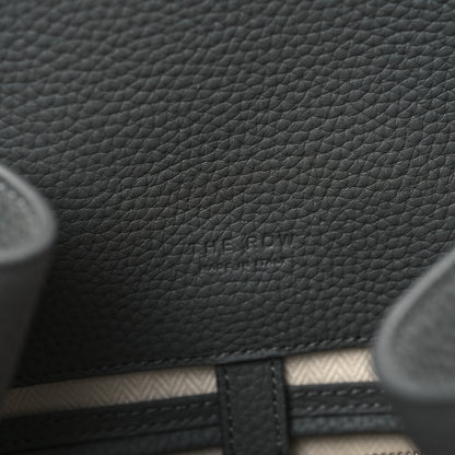 The Row Matte Grained Calfskin Soft Margaux 15 Grey 6 of 9