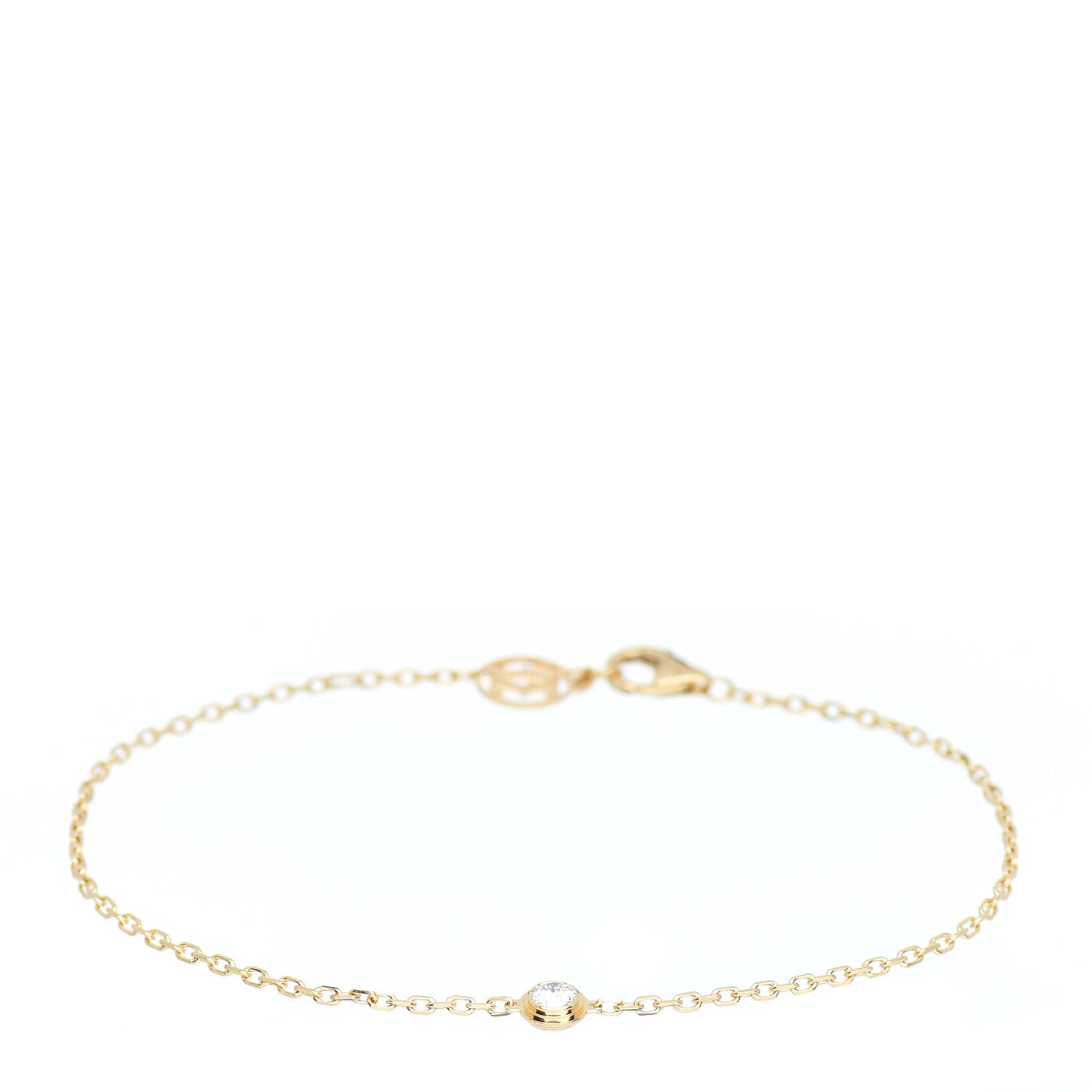 18K Yellow Gold Cartier LM D'Amour Bracelet