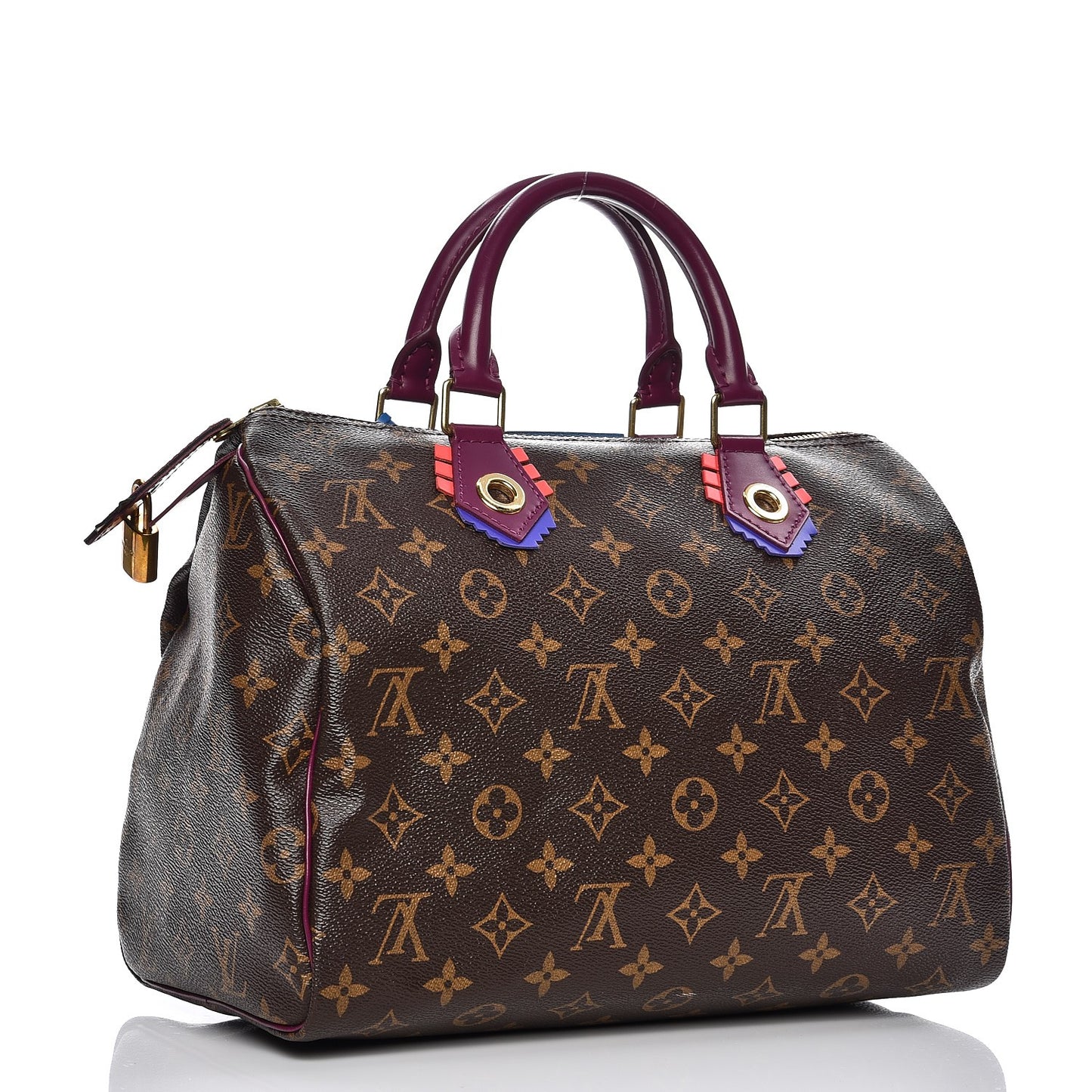 Monogram Totem Speedy 30 Magenta