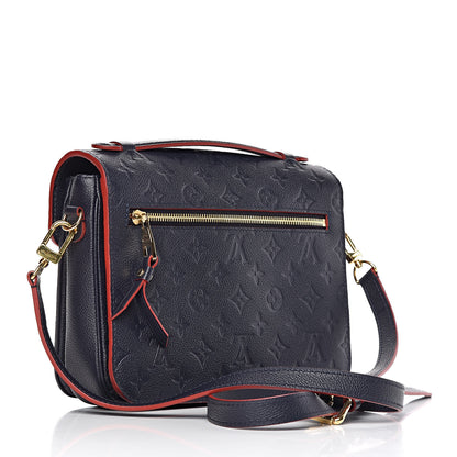 Louis Vuitton Empreinte Pochette Metis Marine Rouge 3 of 11