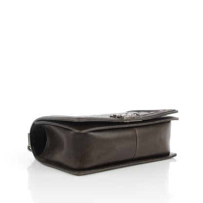 Chanel Lambskin Quilted Medium Boy Flap Brown 4 of 9
