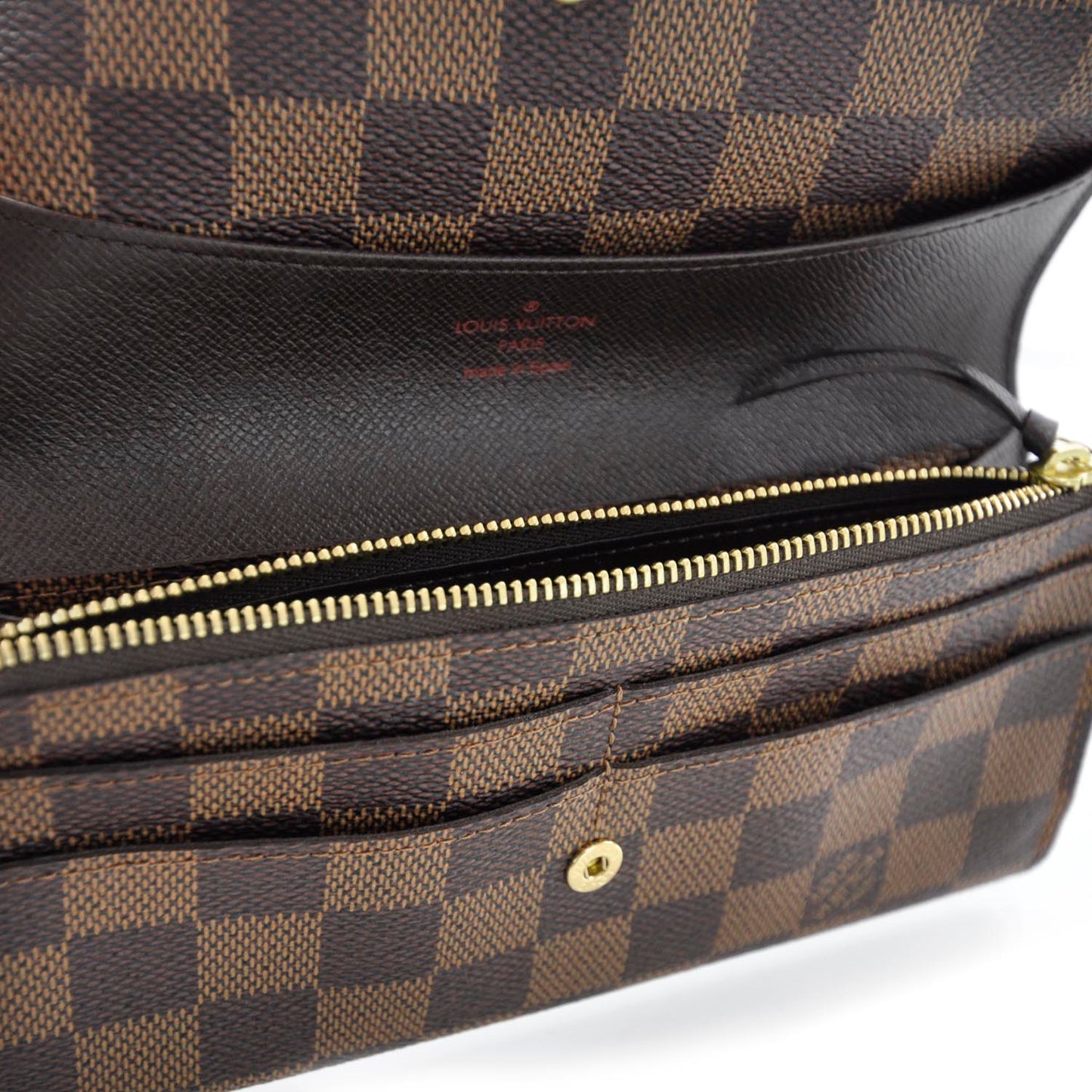 Damier Ebene Emilie Wallet