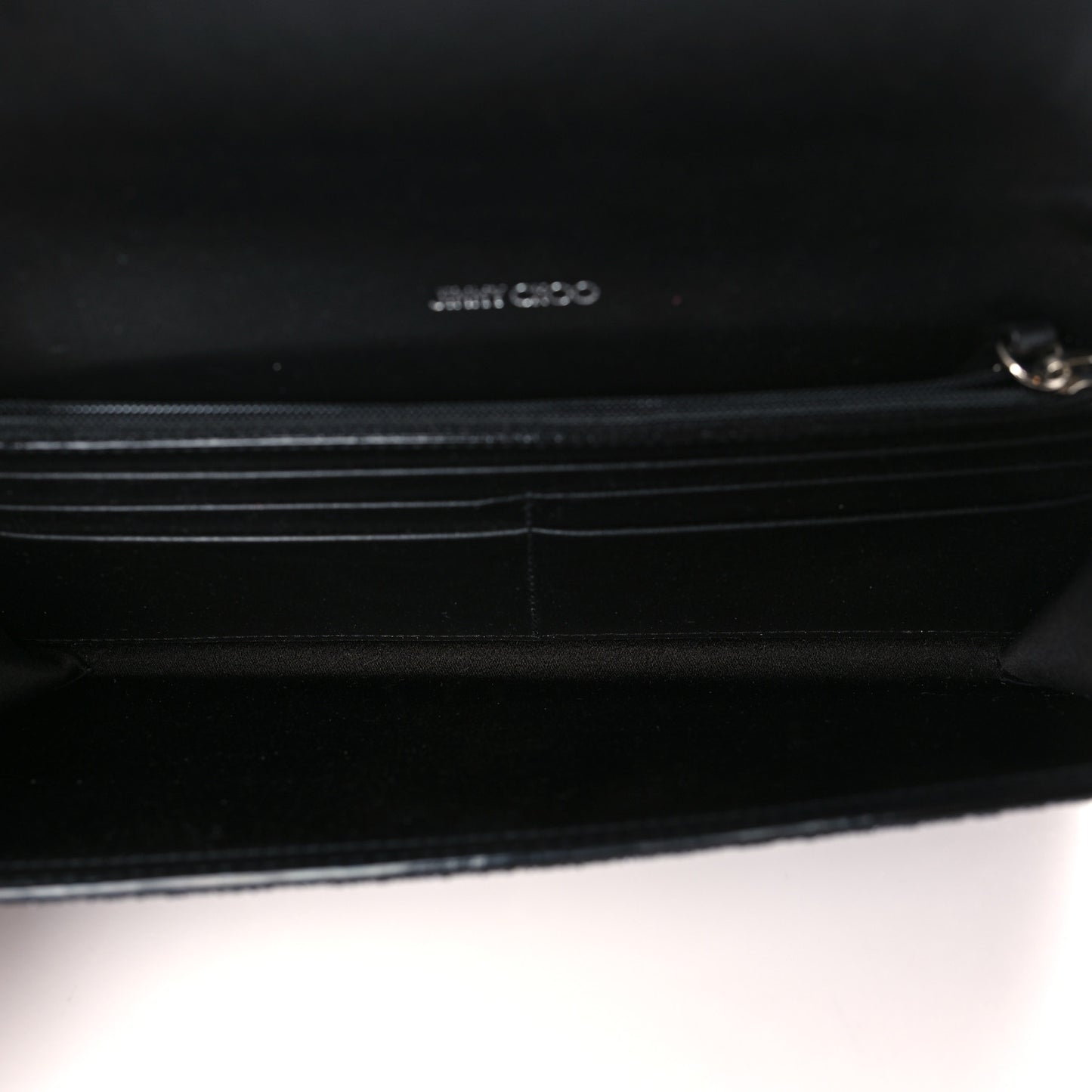 Glitter Milla Wallet on Chain Navy Mix