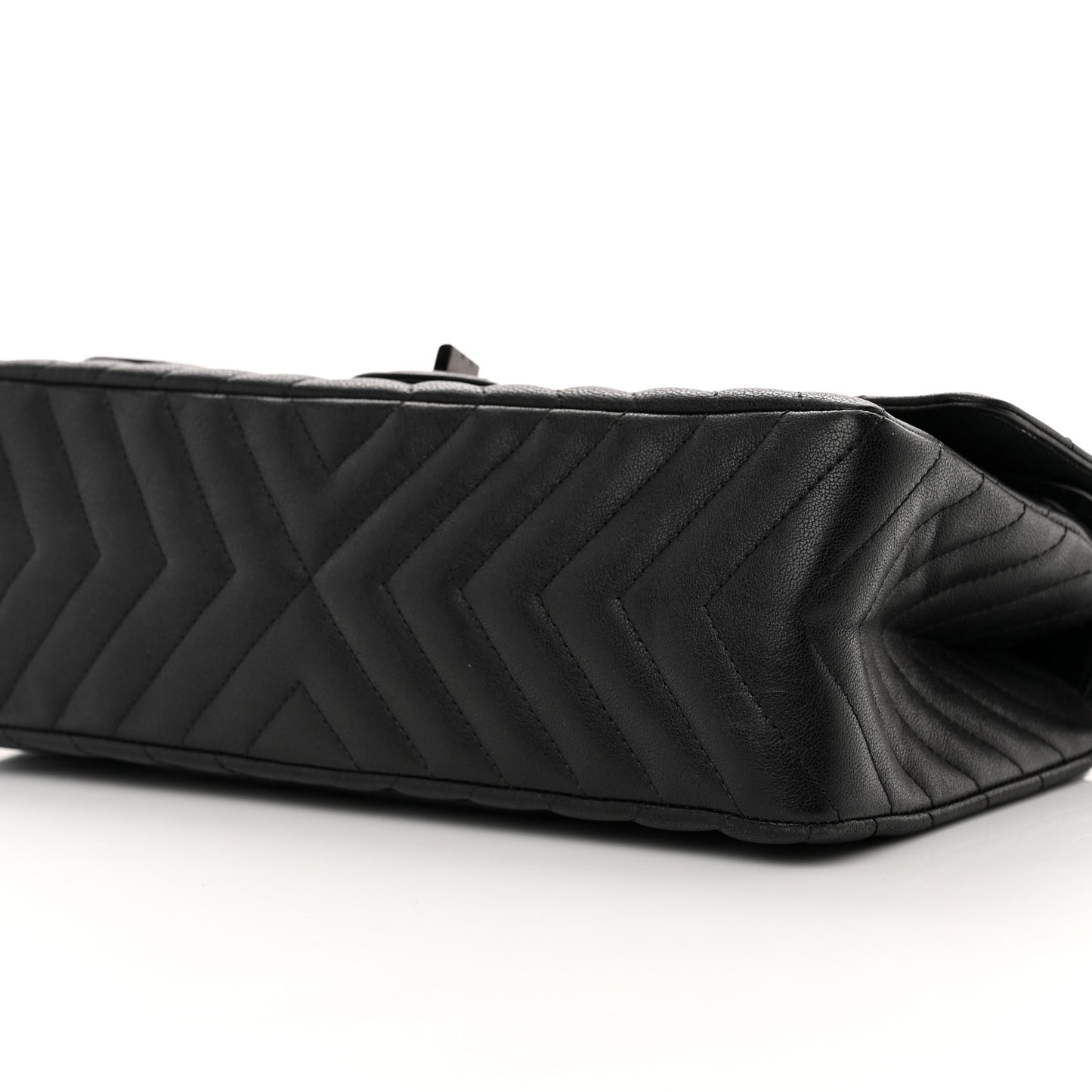 Sheepskin Chevron Quilted 2.55 Reissue 226 Flap So Black