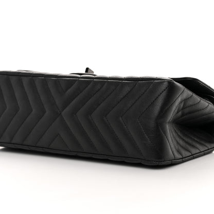 Chanel Sheepskin Chevron Quilted 2.55 Reissue 226 Flap So Black 10 of 13