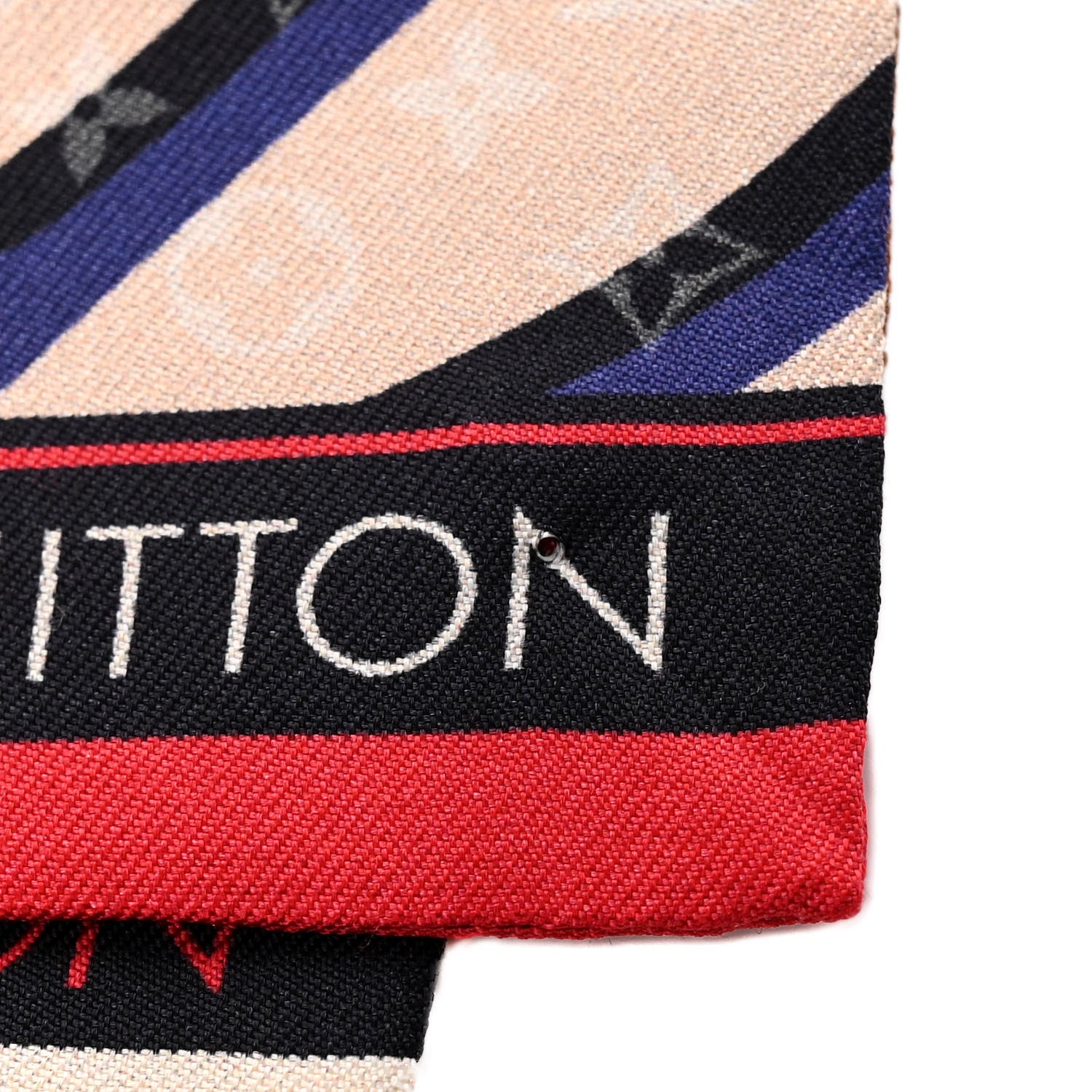 Louis Vuitton Silk Monogram Planet LV Bandeau Beige 6 of 6