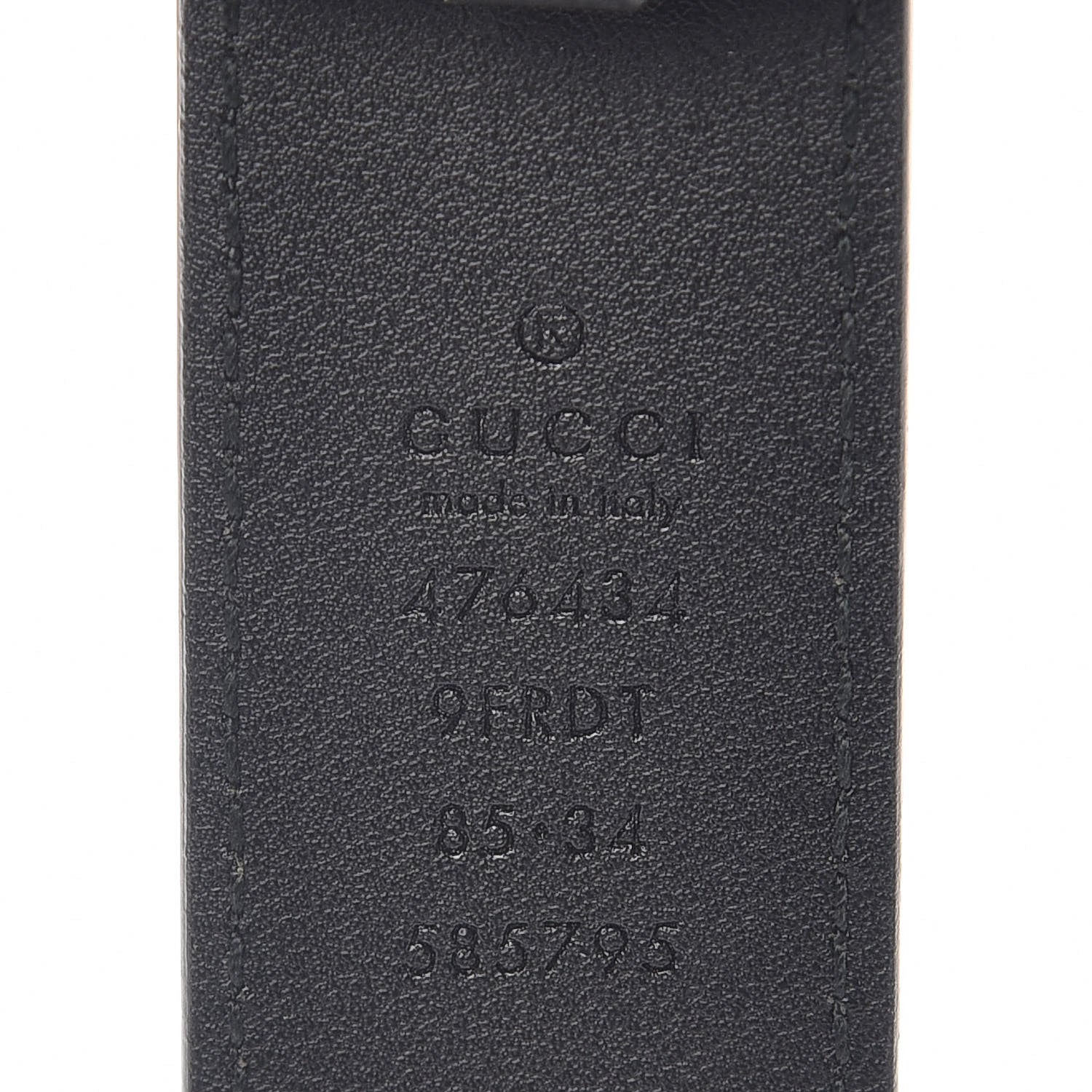 Gucci Velvet Matelasse GG Marmont Belt Bag 85 34 Black 9 of 12