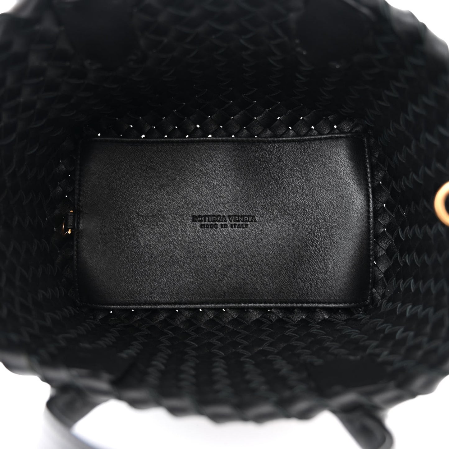Nappa Intrecciato Mini Cabat Black