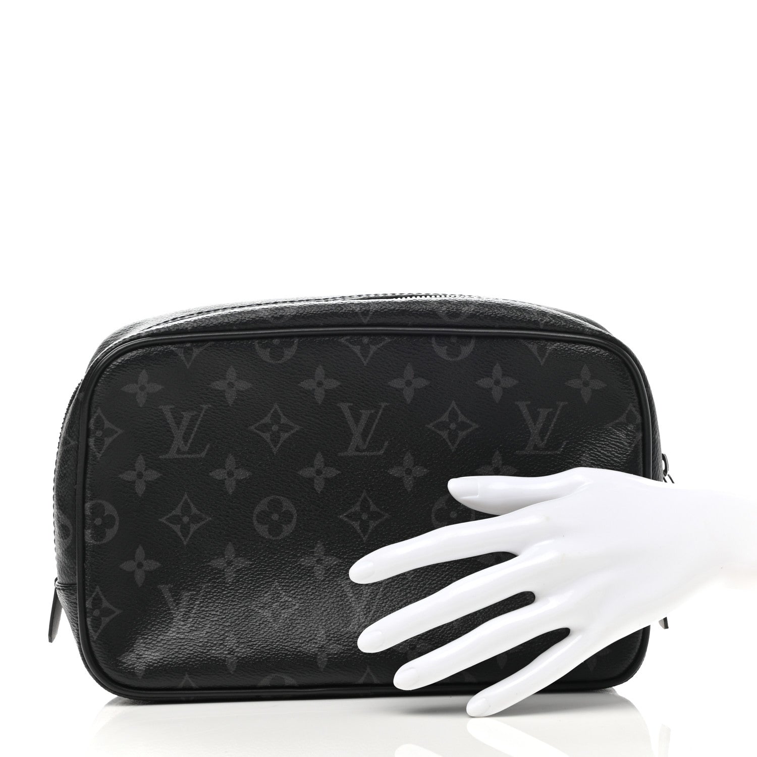Louis Vuitton Monogram Eclipse Toilet Pouch GM 3 of 7
