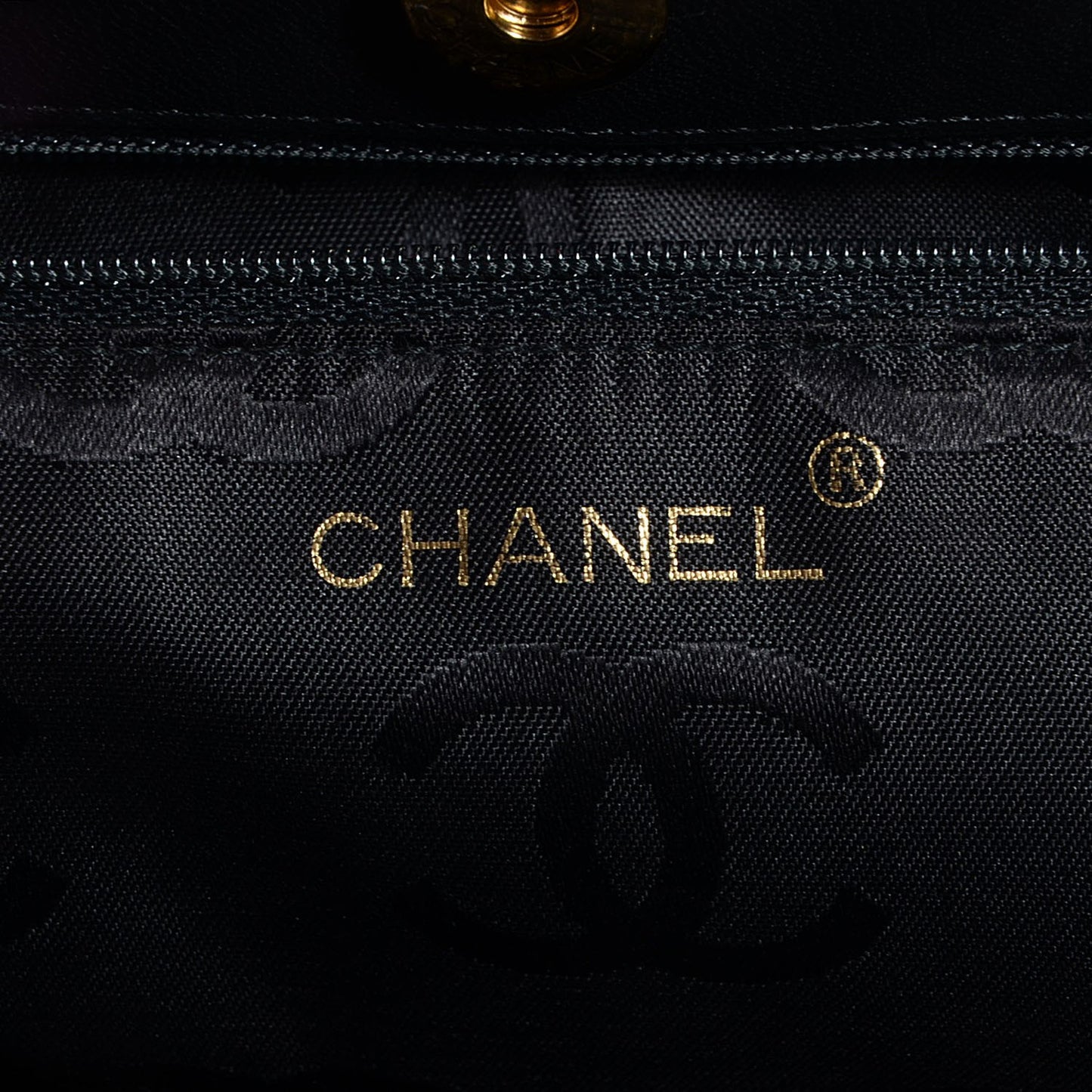 Lambskin Quilted Shoulder Bag Black