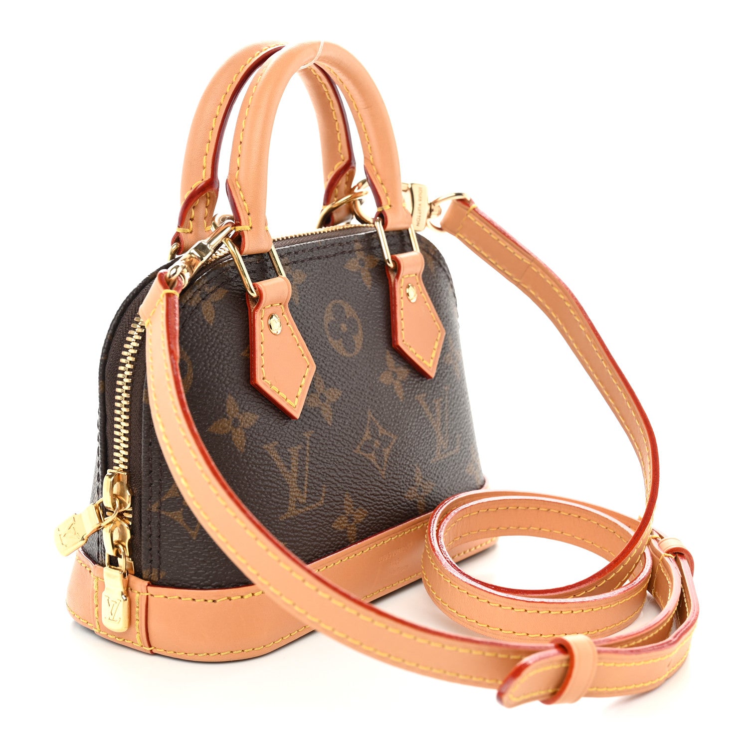 Louis Vuitton Monogram Nano Alma 2 of 8