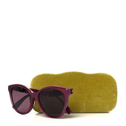 Gucci Acetate Round Frame Sunglasses GG1171SK Red 8 of 8