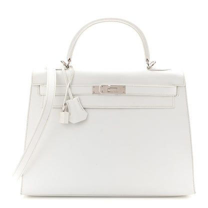 Hermes Epsom Kelly Sellier 32 White 1 of 12