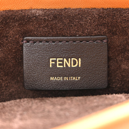 Fendi Shiny Nappa Small Mamma Baguette Burnt Orange 6 of 10