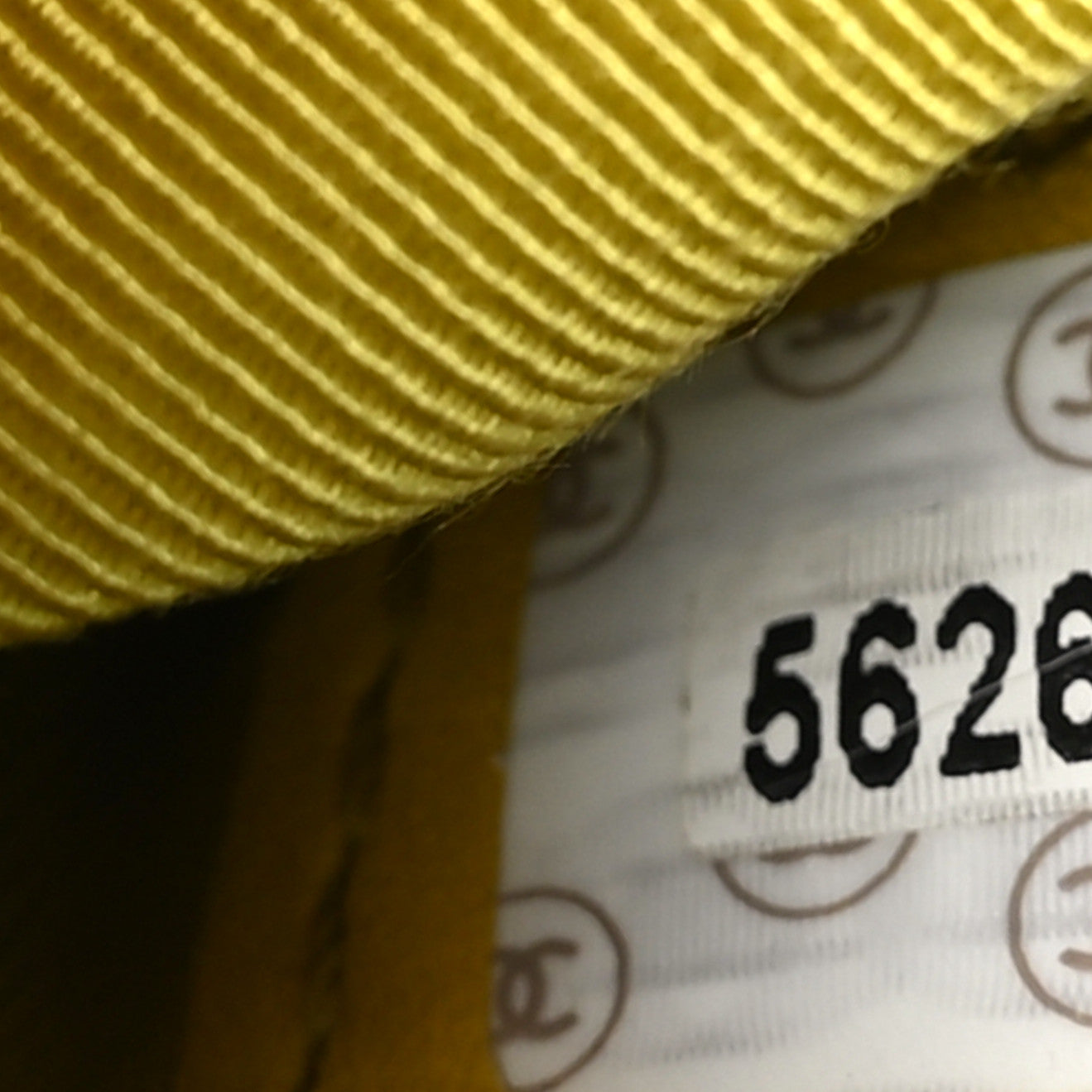 Chanel Lambskin Tortoise Handle Tote Light Yellow 7 of 10