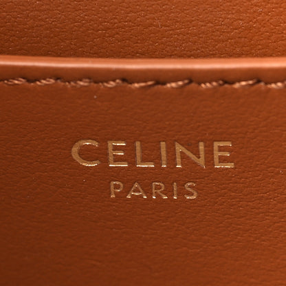 Celine Smooth Calfskin Tabou Clutch On Strap Tan 6 of 8