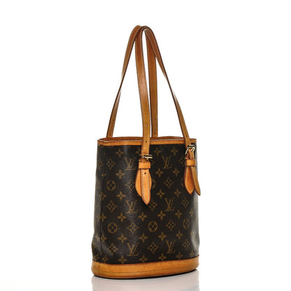 Louis Vuitton Monogram Petit Bucket 23 3 of 8