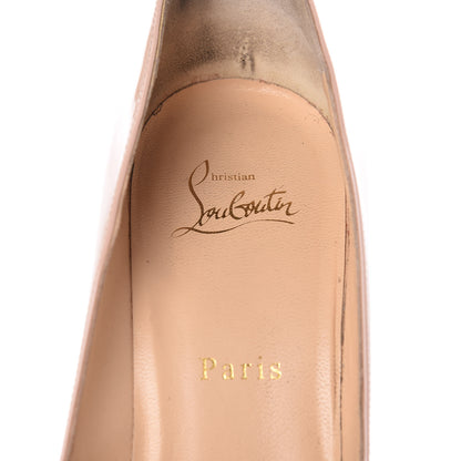 Christian Louboutin Patent Pigalle Follies 120 Pumps 39.5 Poudre 8 of 19