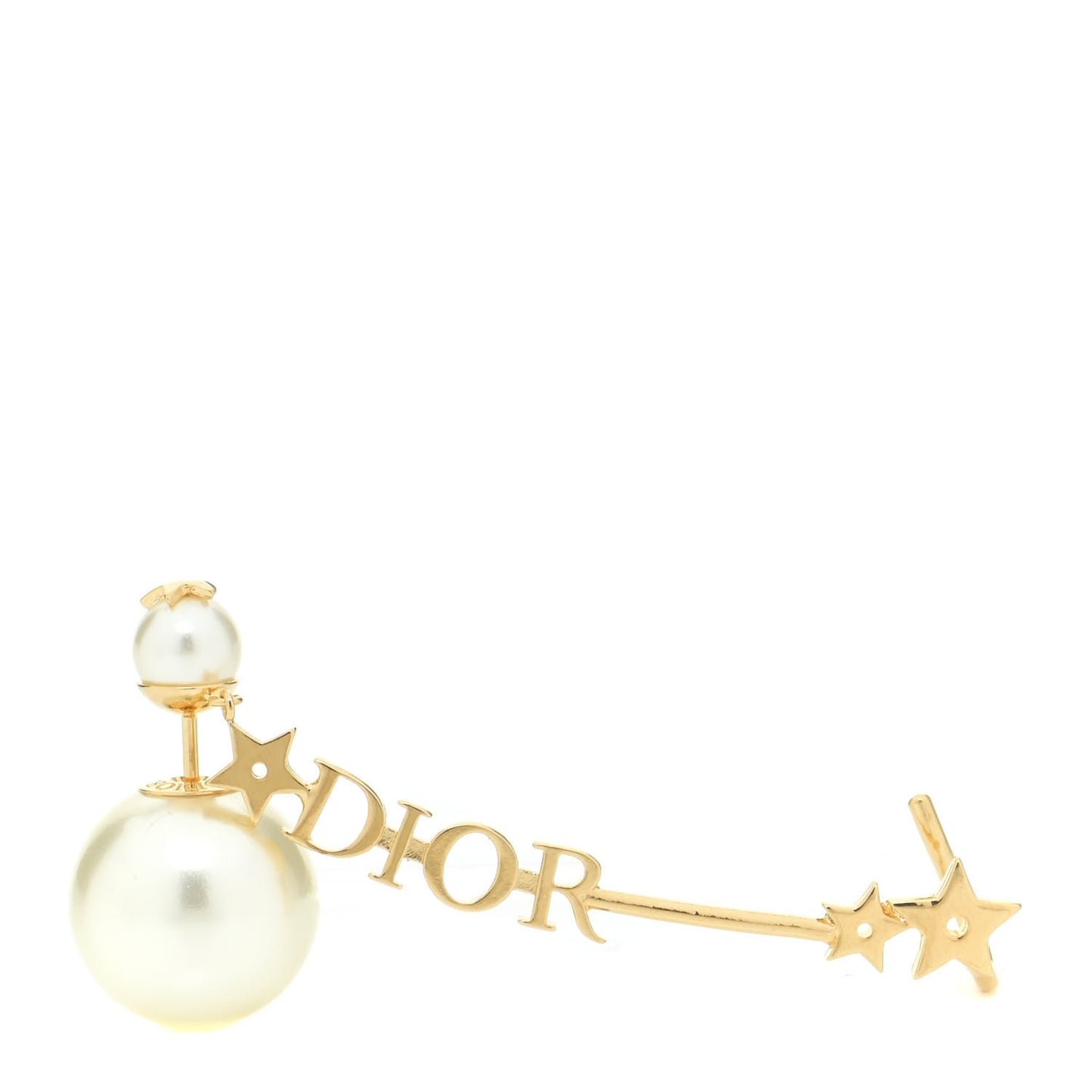 Pearl Star Earring Gold