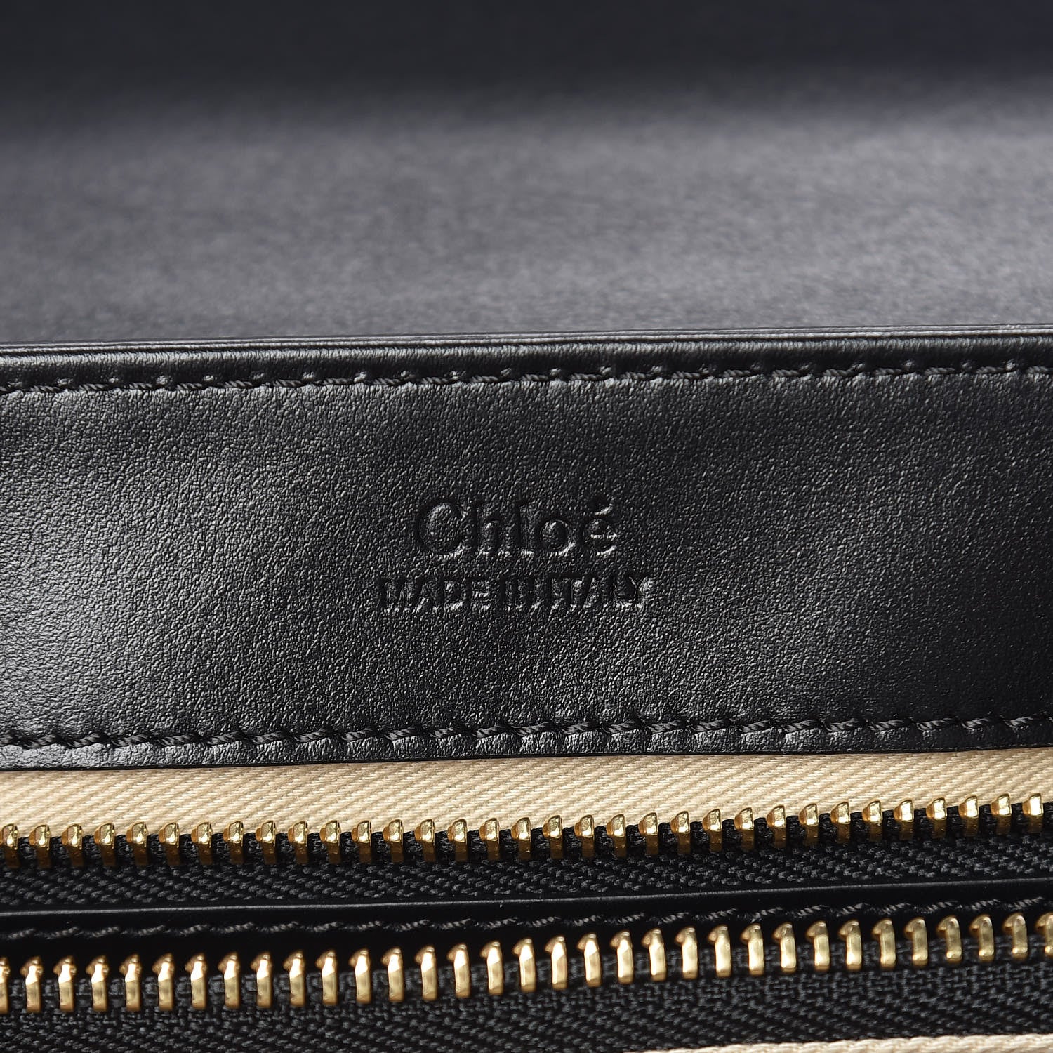 Chloe Calfskin Small C Double Carry Black 9 of 10