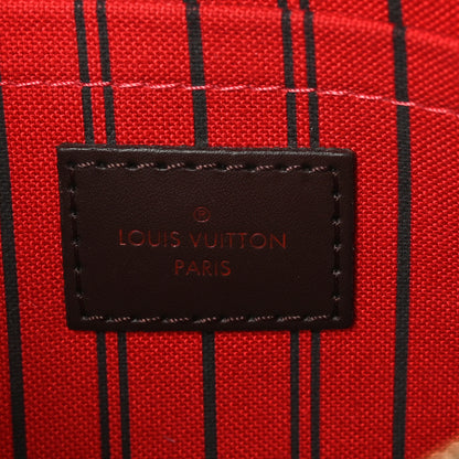 Louis Vuitton Damier Ebene Neverfull MM GM Pochette 6 of 7