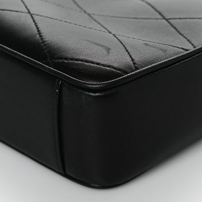 Saint Laurent Lambskin Quilted Le Maillon Chain Strap Crossbody Black 9 of 9