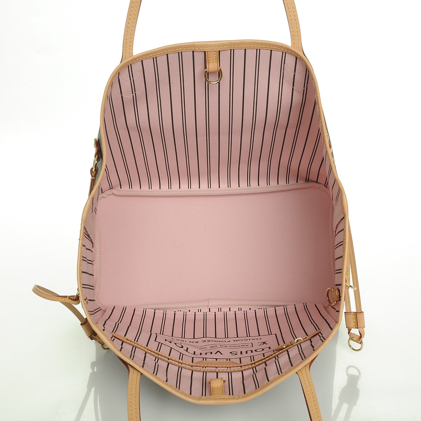 Monogram Neo Neverfull MM Rose Ballerine