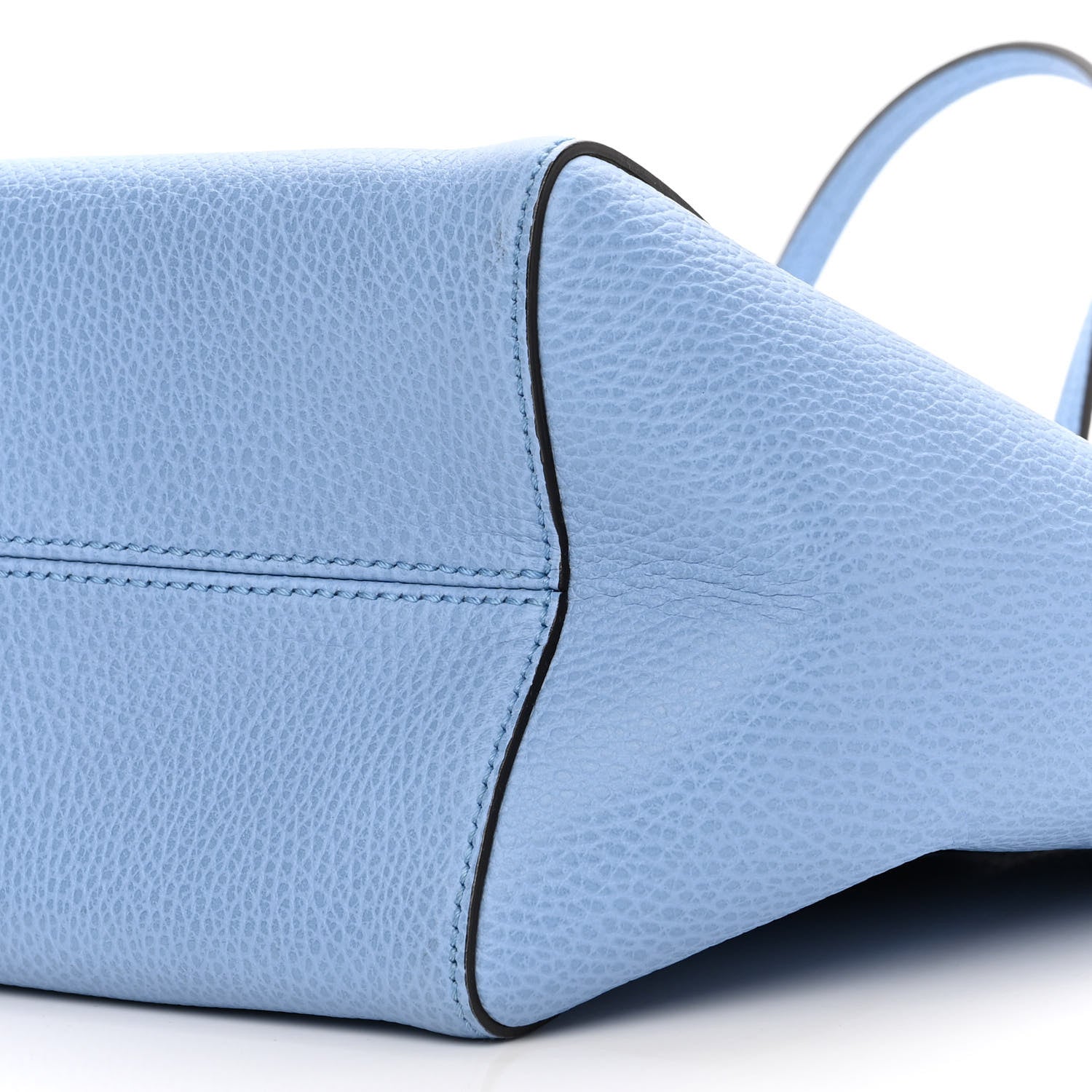 Gucci Dollar Calfskin Small Swing Tote Mineral Blue 8 of 8