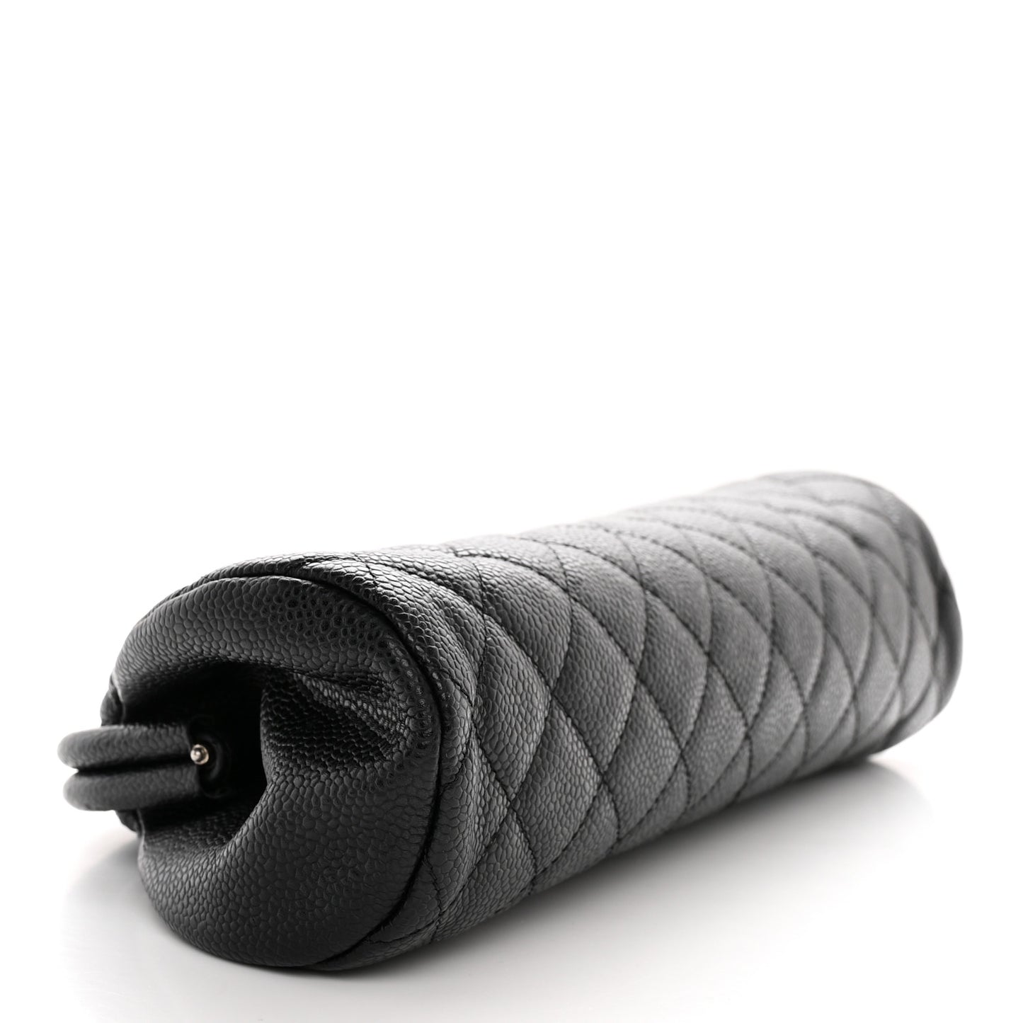 Caviar Quilted Timeless Clutch Black