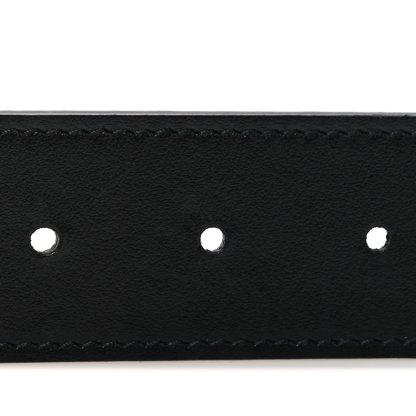 GG Supreme Monogram Plutone Calfskin Double G Reversible 37mm Belt 90 36 Beige Ebony New Acero
