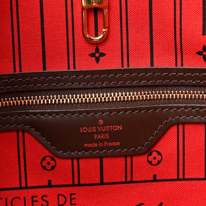 Louis Vuitton Damier Ebene Neverfull MM 6 of 12