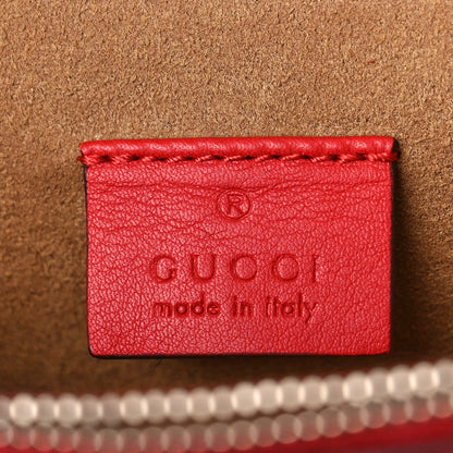 Gucci GG Supreme Monogram Arabesque Medium Dionysus Shoulder Bag Hibiscus Red 7 of 9