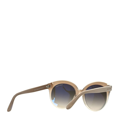 Tom Ford Monica Round Sunglasses TF429 Gold 4 of 7