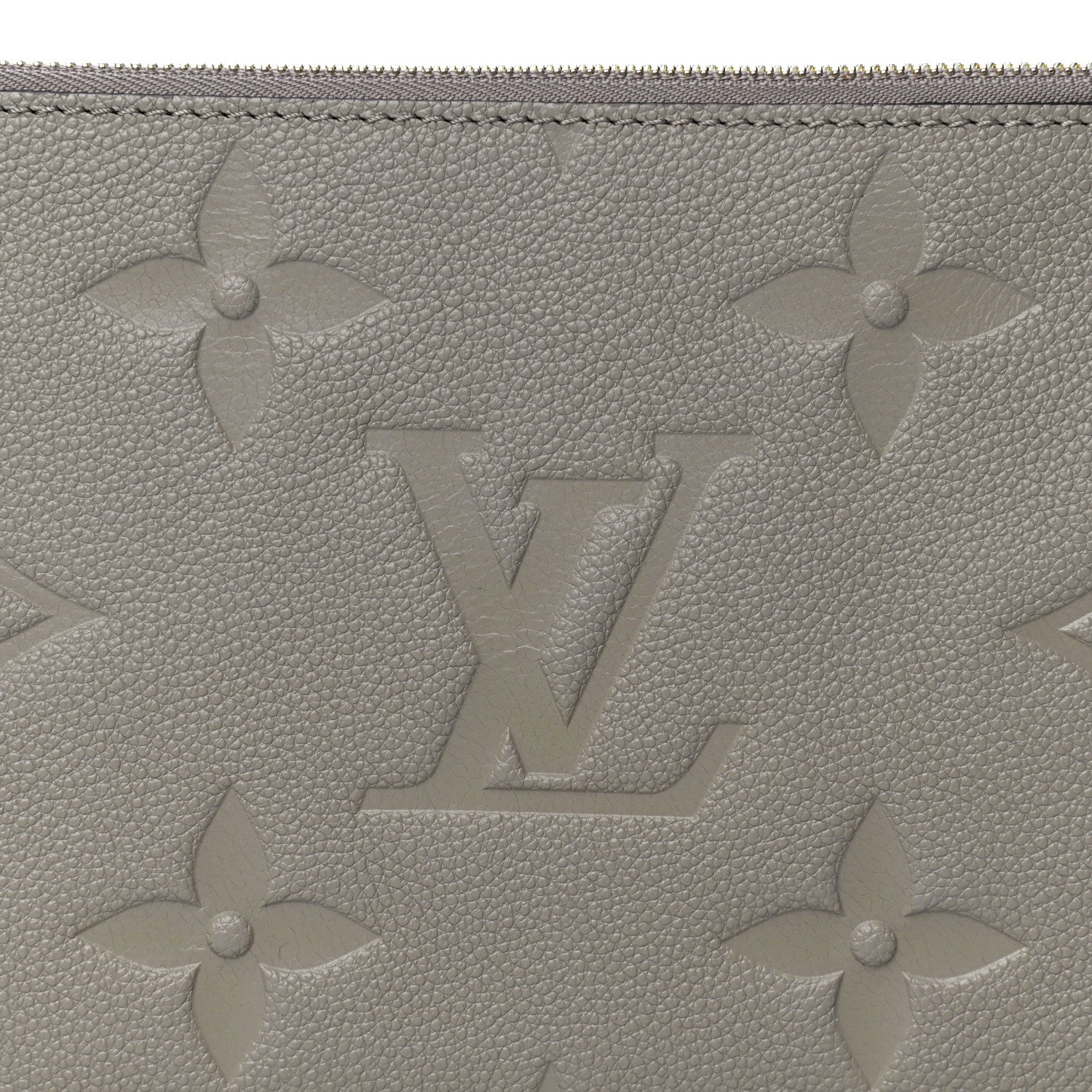 Louis Vuitton Empreinte Monogram Giant Neverfull MM Pochette Tourterelle 7 of 9
