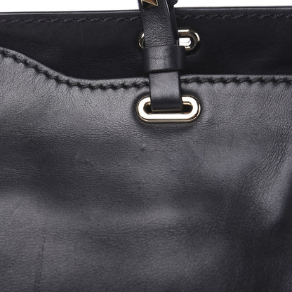 Valentino Garavani Vitello Medium Rockstud Tote Black 12 of 12